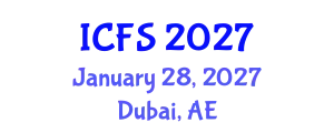 International Conference on Forensic Sciences (ICFS) January 28, 2027 - Dubai, United Arab Emirates