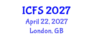International Conference on Forensic Sciences (ICFS) April 22, 2027 - London, United Kingdom