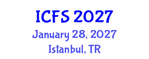 International Conference on Forensic Sciences (ICFS) January 28, 2027 - Istanbul, Turkey