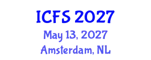 International Conference on Forensic Sciences (ICFS) May 13, 2027 - Amsterdam, Netherlands