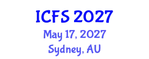 International Conference on Forensic Sciences (ICFS) May 17, 2027 - Sydney, Australia