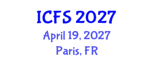 International Conference on Forensic Sciences (ICFS) April 19, 2027 - Paris, France