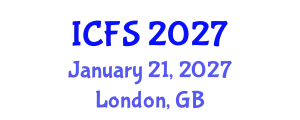 International Conference on Forensic Sciences (ICFS) January 21, 2027 - London, United Kingdom