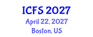 International Conference on Forensic Sciences (ICFS) April 22, 2027 - Boston, United States
