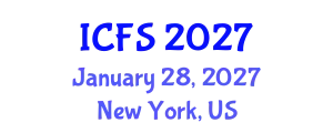 International Conference on Forensic Sciences (ICFS) January 28, 2027 - New York, United States