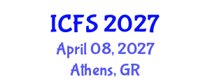 International Conference on Forensic Sciences (ICFS) April 08, 2027 - Athens, Greece