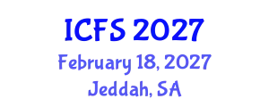 International Conference on Forensic Sciences (ICFS) February 18, 2027 - Jeddah, Saudi Arabia
