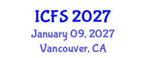 International Conference on Forensic Sciences (ICFS) January 09, 2027 - Vancouver, Canada