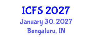 International Conference on Forensic Sciences (ICFS) January 30, 2027 - Bengaluru, India