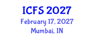 International Conference on Forensic Sciences (ICFS) February 17, 2027 - Mumbai, India