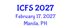 International Conference on Forensic Sciences (ICFS) February 17, 2027 - Manila, Philippines