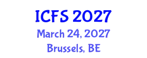 International Conference on Forensic Sciences (ICFS) March 24, 2027 - Brussels, Belgium