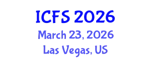 International Conference on Forensic Sciences (ICFS) March 23, 2026 - Las Vegas, United States