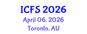 International Conference on Forensic Sciences (ICFS) April 06, 2026 - Toronto, Australia