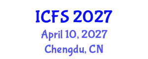 International Conference on Forensic Sciences (ICFS) April 10, 2027 - Chengdu, China