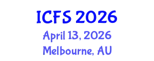 International Conference on Forensic Sciences (ICFS) April 13, 2026 - Melbourne, Australia