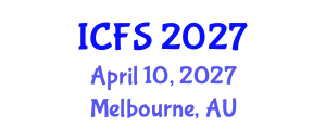 International Conference on Forensic Sciences (ICFS) April 10, 2027 - Melbourne, Australia