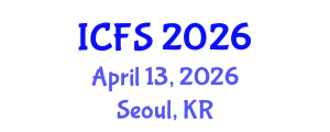 International Conference on Forensic Sciences (ICFS) April 13, 2026 - Seoul, Republic of Korea
