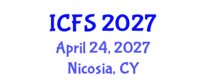International Conference on Forensic Sciences (ICFS) April 24, 2027 - Nicosia, Cyprus