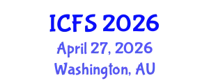 International Conference on Forensic Sciences (ICFS) April 27, 2026 - Washington, Australia