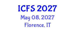 International Conference on Forensic Sciences (ICFS) May 08, 2027 - Florence, Italy