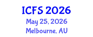 International Conference on Forensic Sciences (ICFS) May 25, 2026 - Melbourne, Australia