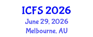 International Conference on Forensic Sciences (ICFS) June 29, 2026 - Melbourne, Australia