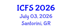 International Conference on Forensic Sciences (ICFS) July 03, 2026 - Santorini, Greece
