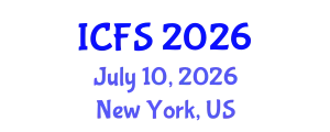 International Conference on Forensic Sciences (ICFS) July 10, 2026 - New York, United States