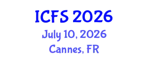 International Conference on Forensic Sciences (ICFS) July 10, 2026 - Cannes, France