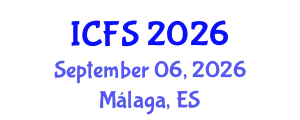 International Conference on Forensic Sciences (ICFS) September 06, 2026 - Málaga, Spain