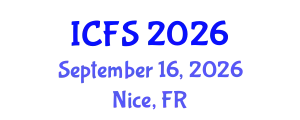 International Conference on Forensic Sciences (ICFS) September 16, 2026 - Nice, France