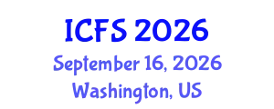 International Conference on Forensic Sciences (ICFS) September 16, 2026 - Washington, United States