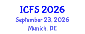 International Conference on Forensic Sciences (ICFS) September 23, 2026 - Munich, Germany