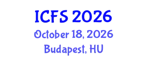 International Conference on Forensic Sciences (ICFS) October 18, 2026 - Budapest, Hungary