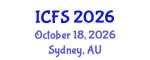 International Conference on Forensic Sciences (ICFS) October 18, 2026 - Sydney, Australia