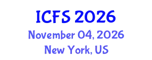 International Conference on Forensic Sciences (ICFS) November 04, 2026 - New York, United States