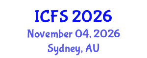 International Conference on Forensic Sciences (ICFS) November 04, 2026 - Sydney, Australia