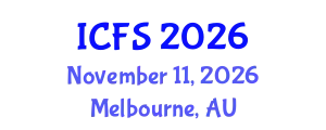 International Conference on Forensic Sciences (ICFS) November 11, 2026 - Melbourne, Australia