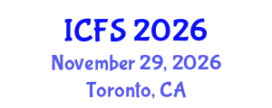 International Conference on Forensic Sciences (ICFS) November 29, 2026 - Toronto, Canada