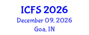 International Conference on Forensic Sciences (ICFS) December 09, 2026 - Goa, India