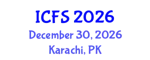 International Conference on Forensic Sciences (ICFS) December 30, 2026 - Karachi, Pakistan