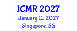 International Conference on Mechatronics and Robotics (ICMR) January 11, 2027 - Singapore, Singapore