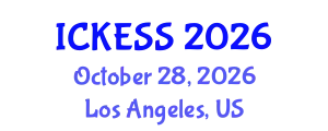International Conference on Kinesiology, Exercise and Sport Sciences (ICKESS) October 28, 2026 - Los Angeles, United States