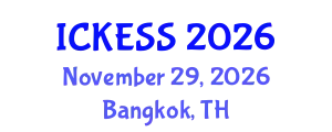 International Conference on Kinesiology, Exercise and Sport Sciences (ICKESS) November 29, 2026 - Bangkok, Thailand