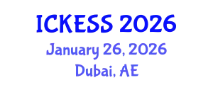International Conference on Kinesiology, Exercise and Sport Sciences (ICKESS) January 26, 2026 - Dubai, United Arab Emirates