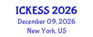International Conference on Kinesiology, Exercise and Sport Sciences (ICKESS) December 09, 2026 - New York, United States