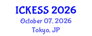 International Conference on Kinesiology, Exercise and Sport Sciences (ICKESS) October 07, 2026 - Tokyo, Japan