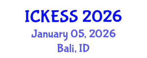 International Conference on Kinesiology, Exercise and Sport Sciences (ICKESS) January 05, 2026 - Bali, Indonesia