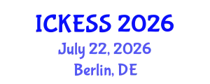 International Conference on Kinesiology, Exercise and Sport Sciences (ICKESS) July 22, 2026 - Berlin, Germany